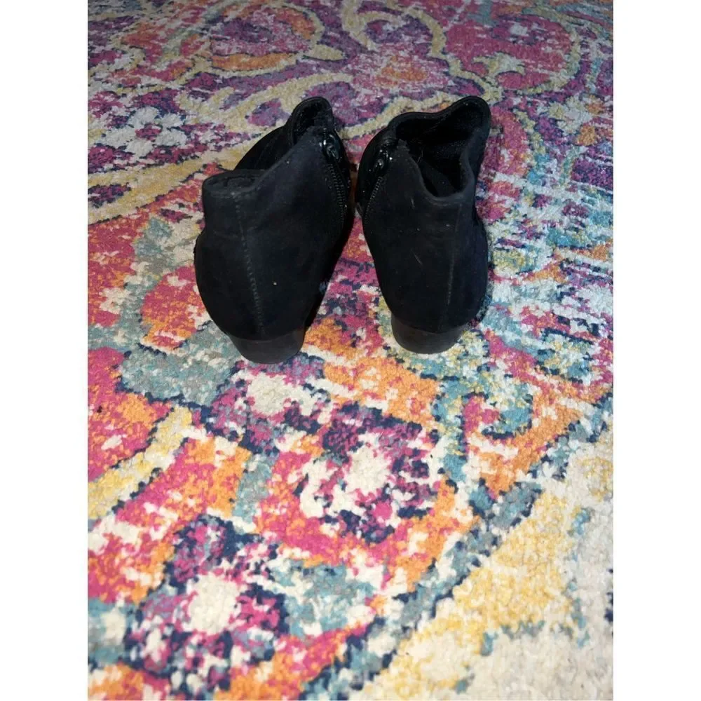 Little Girls Black Boutique Boots